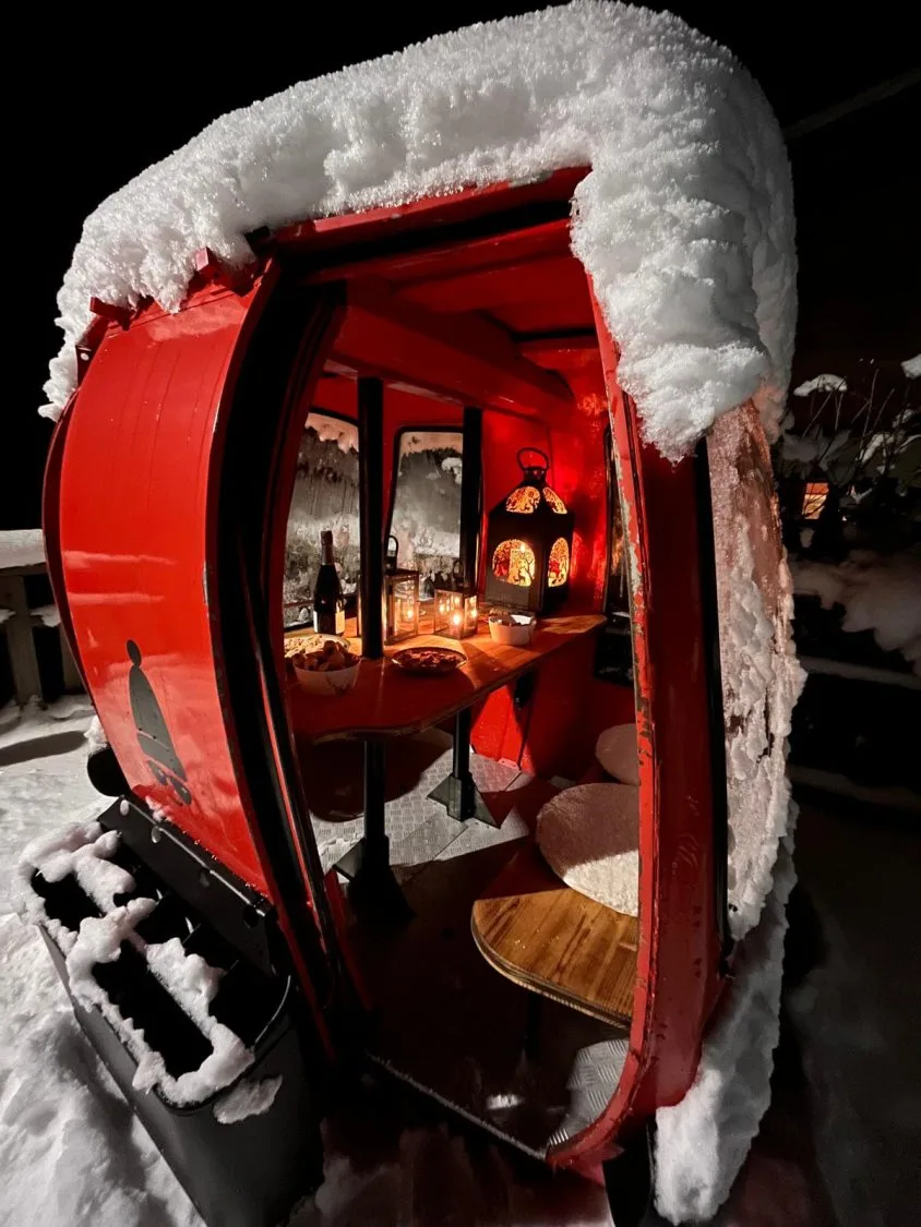 Vue du logement Chalet le Nutshell